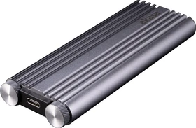 Akasa M.2 PCIe NVMe SSD to USB 3.2 Gen 2x2 Aluminium Enclosure, USB-C 3.2