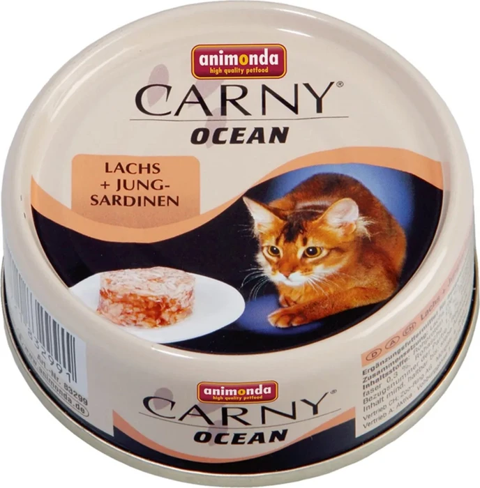 animonda Carny Ocean Lachs und Jungsardinen, 80g