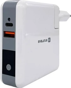 Evelatus Travel Adapter Wireless Charger EWC06 weiß