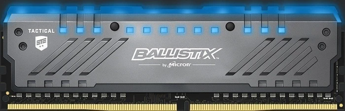 Crucial Ballistix Tactical Tracer RGB UDIMM 8GB, DDR4-3000, CL16-18-18, 1R