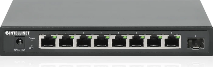Intellinet Desktop 2.5G Switch, 8x RJ-45, 1x SFP+