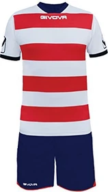 Givova Kit Rugby Set weiß/rot