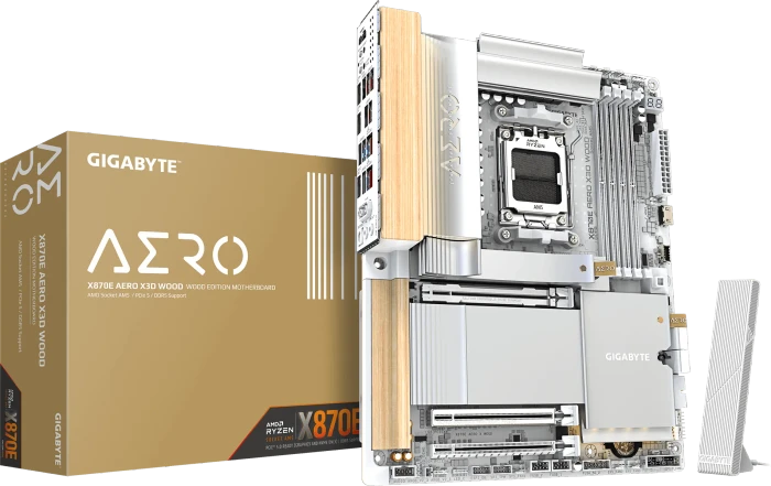 GIGABYTE X870E Aero X3D Wood (AMD AM5)