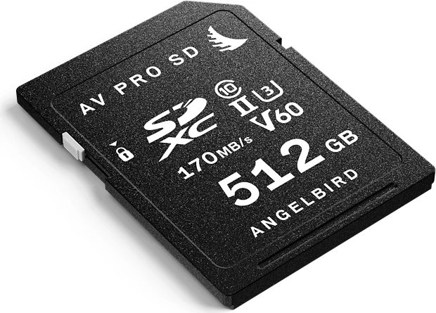 Angelbird AV PRO SD MK2 V60 R170/W105 512GB, UHS-II U3, Class 10, 2er-Pack