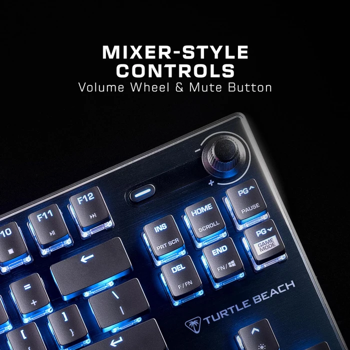 Turtle Beach Vulcan TKL, LEDs RGB, TITAN Mechanical Linear, USB, US