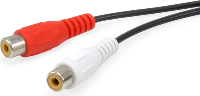 Equip 147093 1x 3.5mm Klinke Stecker/2x Cinch Buchse, 2.5m
