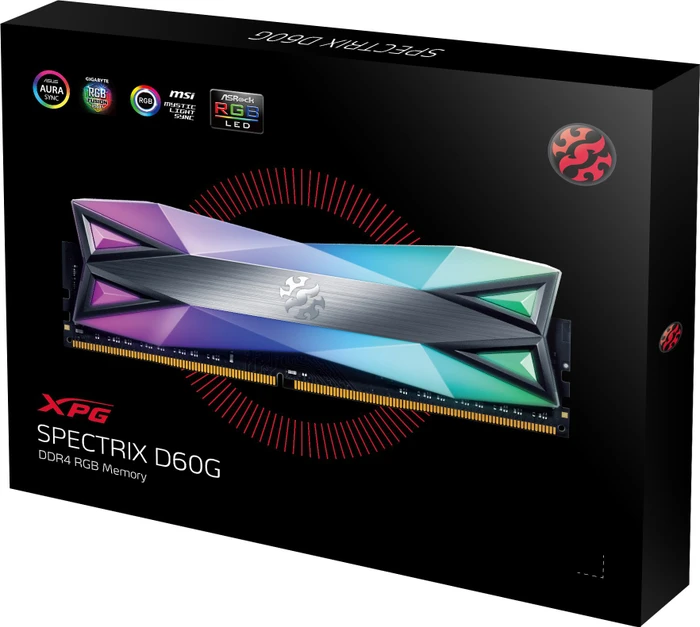 ADATA XPG Spectrix D60G UDIMM 16GB Kit, DDR4-3200, CL16-18-18