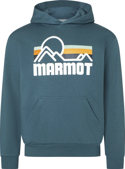 Marmot Coastal Hoodie grey heather (Herren)