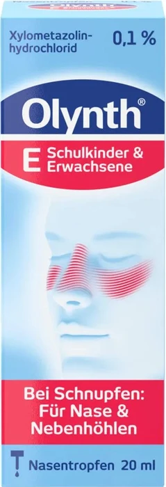 Olynth 0.1% für Schulkinder + Erwachsene Nasentropfen, 20ml