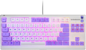 SteelSeries Apex 3 TKL, Amethyst, weiß/violett, LEDs RGB, USB, US
