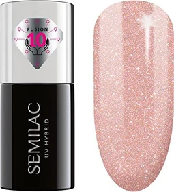 Semilac Extend 5in1 UV Nagellack 804 glitter soft beige, 7ml