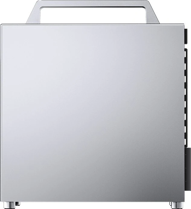 Jonsbo T8 PLUS Silver, silber, Glasfenster, Mini-ITX