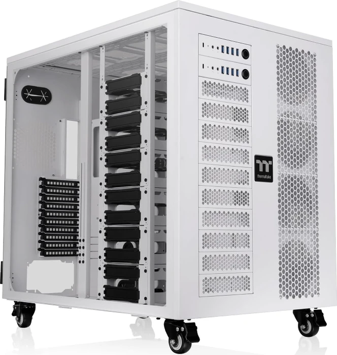 Thermaltake AX1000 TG Snow, Glasfenster