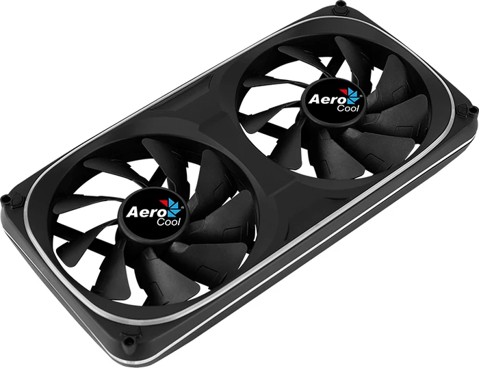 AeroCool Astro 24 ARGB, Dual-RGB-Fan, LED-Steuerung, 2x 120mm
