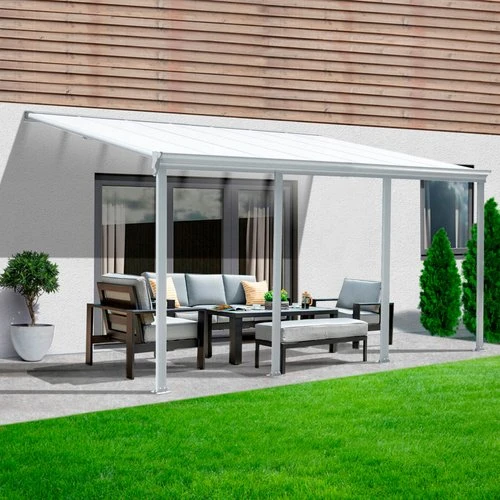 Home Deluxe Solis Terrassenüberdachung 625x303cm weiß