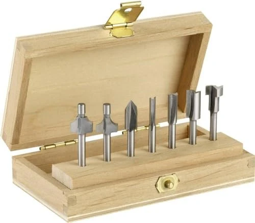 Dremel 660 Mehrzweck Fräser-Sortiment inkl. Werkzeugbox, 7-tlg.