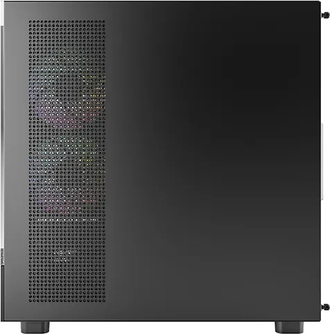 Montech XR, schwarz, Glasfenster
