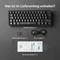 Dierya DK61SE, 60%, schwarz, LEDs grün, BLUE Switches, USB, DE Vorschaubild