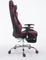 CLP Racing Limit Stoff Gamingstuhl mit Fußstütze, schwarz/rot Vorschaubild