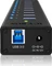 RaidSonic Icy Box IB-AC6110 USB-Hub, 10x USB-A 3.0, USB-A 3.0 [Buchse] Vorschaubild