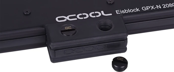 Alphacool Eisblock GPX-N Acryl NVIDIA RTX 2080/2080Ti M02 mit Backplate, schwarz