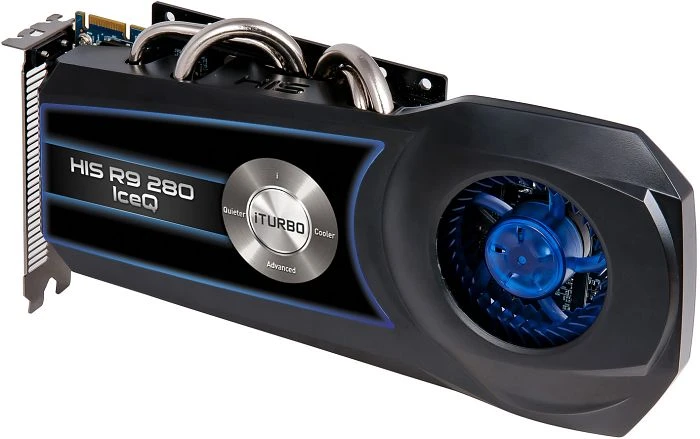 HIS Radeon R9 280 IceQ OC, 3GB GDDR5, DVI, HDMI, 2x mDP
