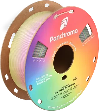 Polymaker Panchroma PLA Gradient matt, Pastel Rainbow, Spule, 1.75mm, 1.00kg