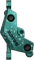 SRAM Motive Ultimate Expert Kit VR+HR Scheibenbremsenset black/teal splatter Vorschaubild