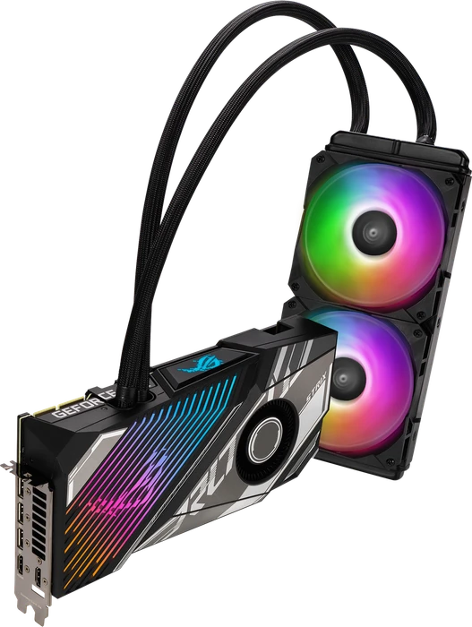 ASUS ROG Strix LC GeForce RTX 3090 Ti, ROG-STRIX-LC-RTX3090TI-24G-GAMING, 24GB GDDR6X, 2x HDMI, 3x DP