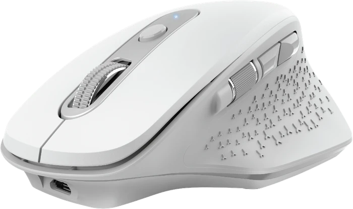 Trust Ozaa Rechargeable Wireless Mouse weiß, USB