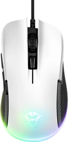 Trust Gaming GXT 922W YBAR RGB Gaming Mouse weiß/schwarz, USB (24485)