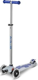 Micro Maxi Micro Deluxe Flux LED Kickboard blau