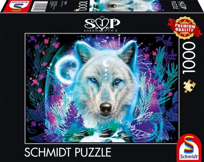 Schmidt Spiele Neon Arktis-Wolf (58515)