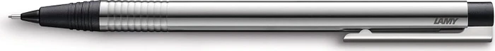 Lamy logo Edelstahl Druckbleistift HB 0.7mm graphit, silber/schwarz