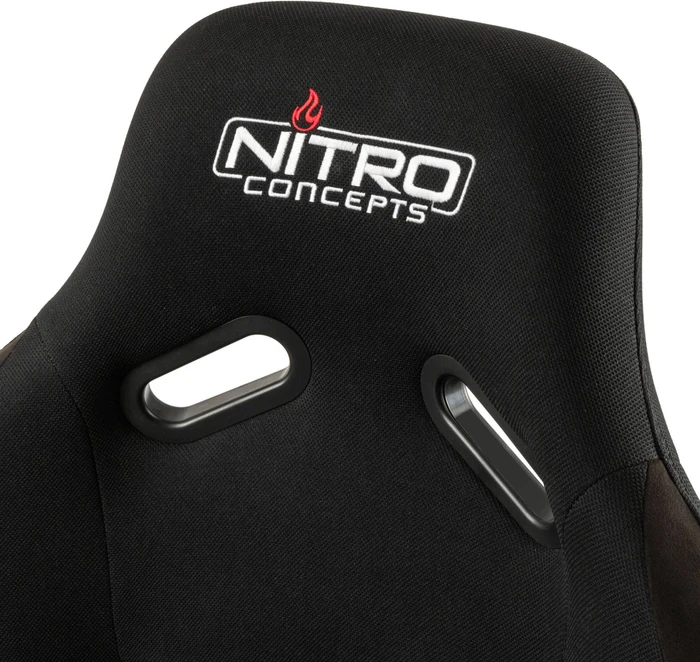 Nitro Concepts R300 Evo Sim Racing Seat, Schalensitz, schwarz