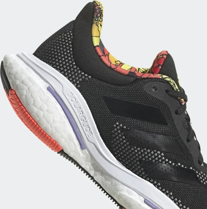 adidas Solar Glide 5 core black/solar red (Damen)