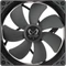 Scythe Kaze Flex140 Square 1200rpm, 140mm Vorschaubild