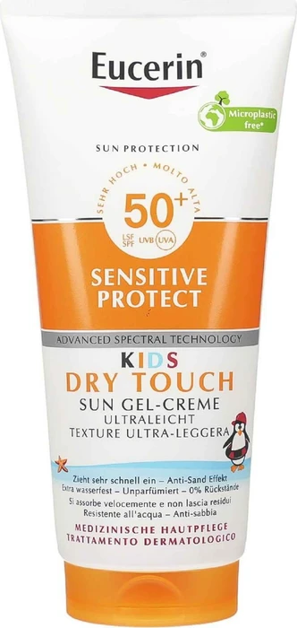 Eucerin Sensitive Protect Sun Kids Gel-Creme LSF50+, 200ml