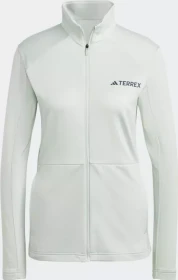 adidas Terrex Multi Full-Zip Fleece Jacke linen green (Damen)