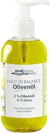 Dr. Theiss medipharma cosmetics Haut in Balance 2% Olivenöl 5% Urea Dermatologische Waschlotion, 250ml