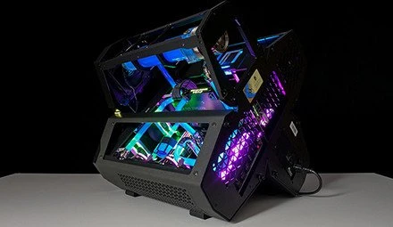 DeepCool Quadstellar, Glasfenster