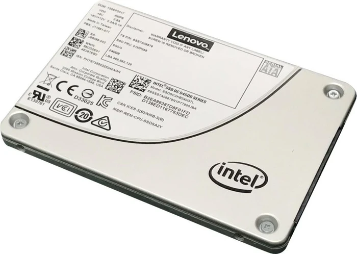 Lenovo 960GB ThinkSystem Intel S4500 Entry, Hot Swap 2.5"