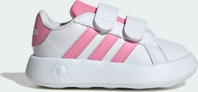 adidas Grand Court 2.0 cloud white/bliss pink/core black (Junior)
