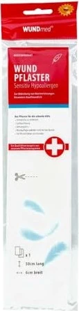 WUNDmed Sensitiv-Hypoallergen, 6 x 50cm, 1 Stück