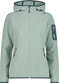 CMP Knit Tech Fleece Hoody Jacke jade/trek green (Damen)