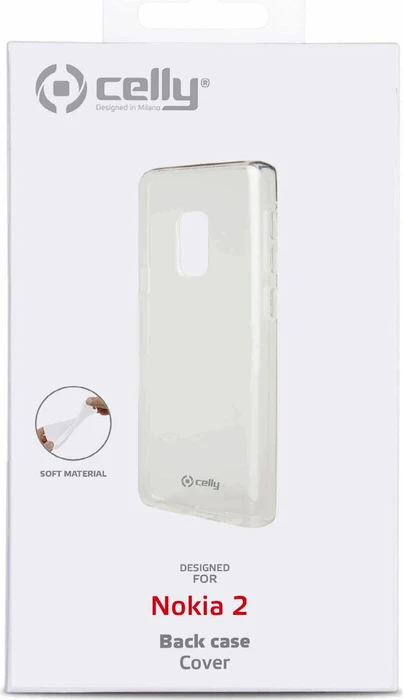 Celly Gelskin für Nokia 2 transparent