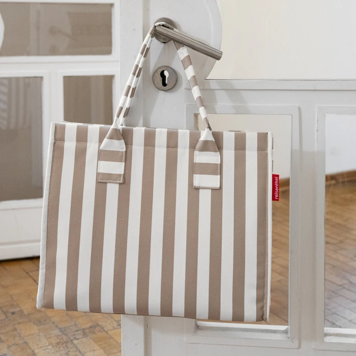 Reisenthel daily Shopper summerstripes coffee