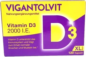 Vigantolvit Vitamin D3 2000 I.E. Weichkapseln, 120 Stück
