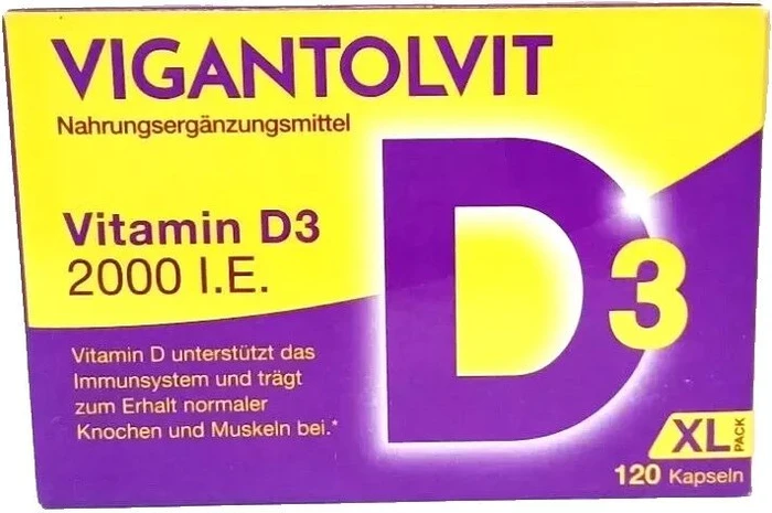 Vigantolvit Vitamin D3 2000 I.E. Weichkapseln