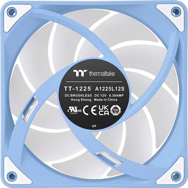 Thermaltake CT120 EX ARGB Sync Hydrangea Blue, blau/weiß, 120mm, 3er-Pack